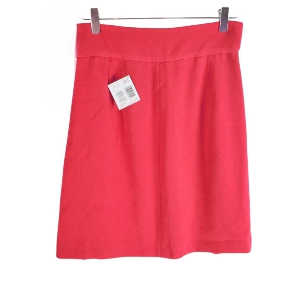 French L 'Autre Chose‎ Designer Short Red Skirt